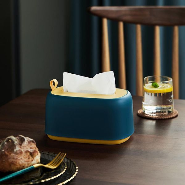 

tissue boxes & napkins home deskpaper box holder cover vintage dispenser storage napkin case organizer ornament wet wipes for cars