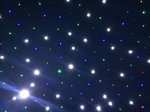

effects 4x6meters starcloth sparkley drape rgbw led star cloth backdrop with controller