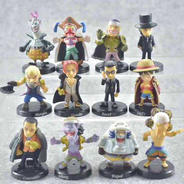 

onepiece pirate / voyager office boy model q version luffy solon choba cake ornament