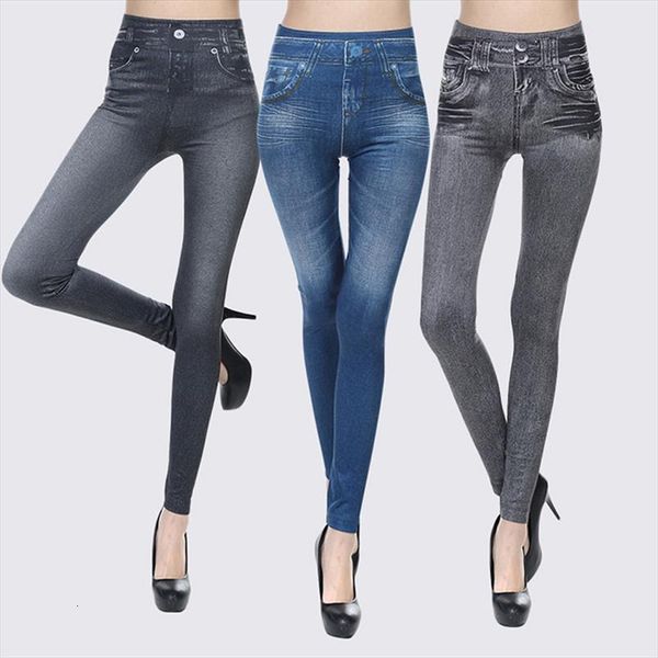 

denim jeans skinny women legging stretchy slim leggins fashion pants female legins, Black