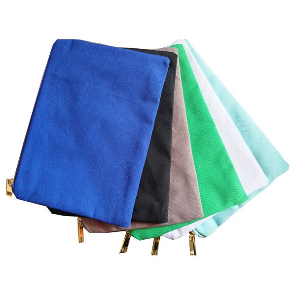 

design zipper canvas pouch makeup bag cosmetic toiletry case