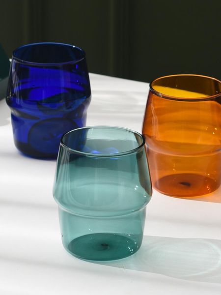 

unique drinking creative glass cup nordic heat resistant coffee high borosilicate copos de vidro household products ef50gc wine glasses