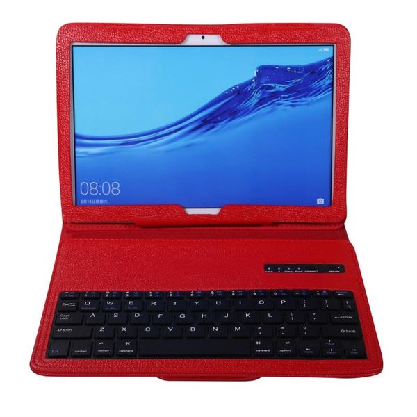 

for huawei mediapad t5/c5 10.1inch case+wireless bluetooth keyboard cover teclado inalÃ¡mbrico keyboards