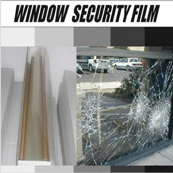 

1.52x10/20/30m 4 mil thickness for car auto building residential glasses, clear safety security film anti-shatter protect sunshade