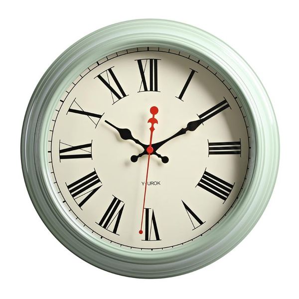 

wall clocks american retro clock metal silent living room large luxury watch mechanism reloj de pared gift ideas
