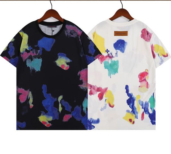 

23ss t shirts letters fashion men casual tshirts women designer shirt hip-hop street shorts sleeve clothing tee #004, White;black