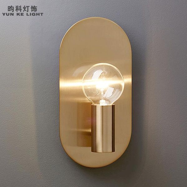 

nordice blue wall light glass sconces rope led bedroom living room aisle lampara pared espelho lamp lamps