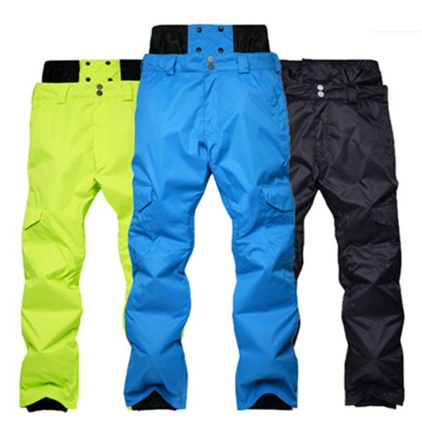 

skiing pants winter ski men's waterproof warm thick snowboard outdoor hiking breathable trousers 6 colors