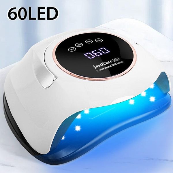 

nail dryers dryer 60 led uv lamp for manicure pedicure art tips quick dry professional gel polish drying nails