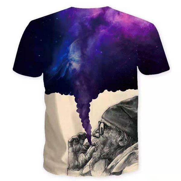 

art pattern men's 3d printed t-shirt visual impact party streetwear punk gothic round neck american muscle style short sleeves, White;black