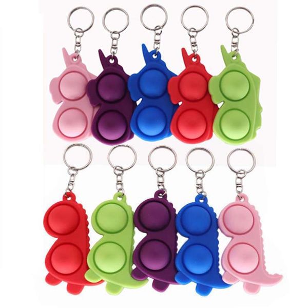 

simple keychain fidget toy gift childrens education autism adhd kawaii stuff antistress sensory toy