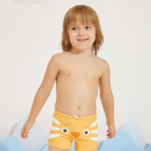 

cartoon mouse children's swimming trunks beach spring boys' swimming trunks swimsuit, Blue