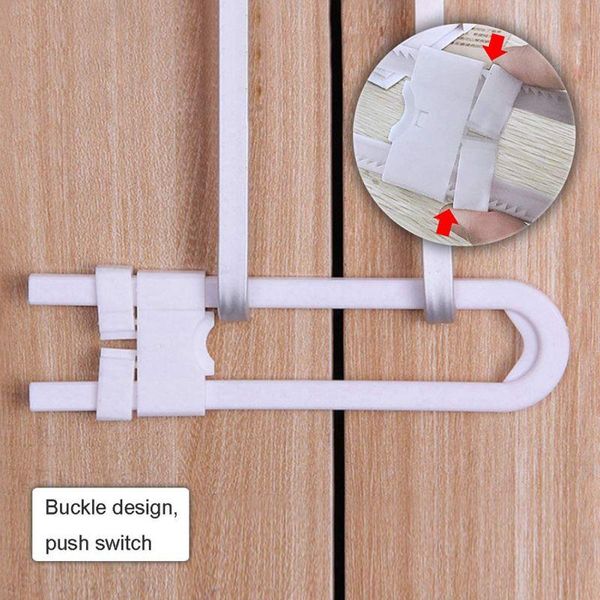 

baby children safety sliding cabinet lock 12pcs set u-shaped door abs plastic carriers, slings & backpacks