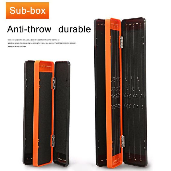 

fishing rig tackle hook box case large capacity storage multi-function long line organizing tool accessories