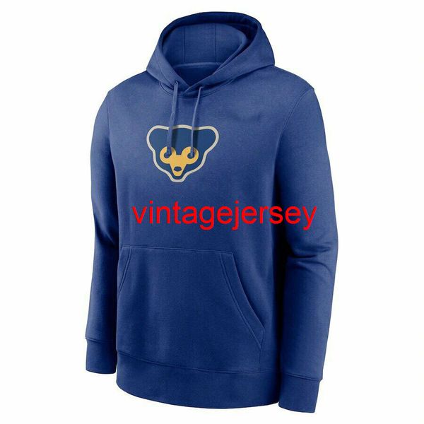 

chicago cooperstown collection mashup club hoodie blue s-3xl, Blue;black