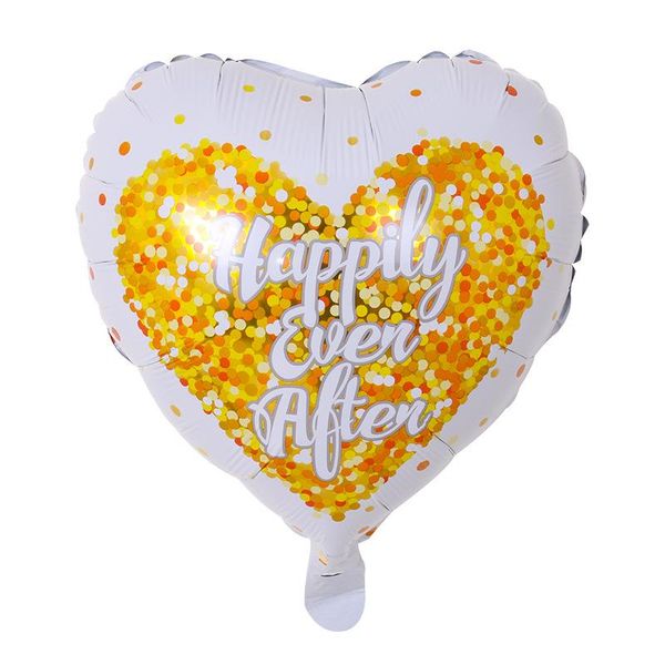 

party decoration wedding supplies 18-inch aluminum film printing love balloons