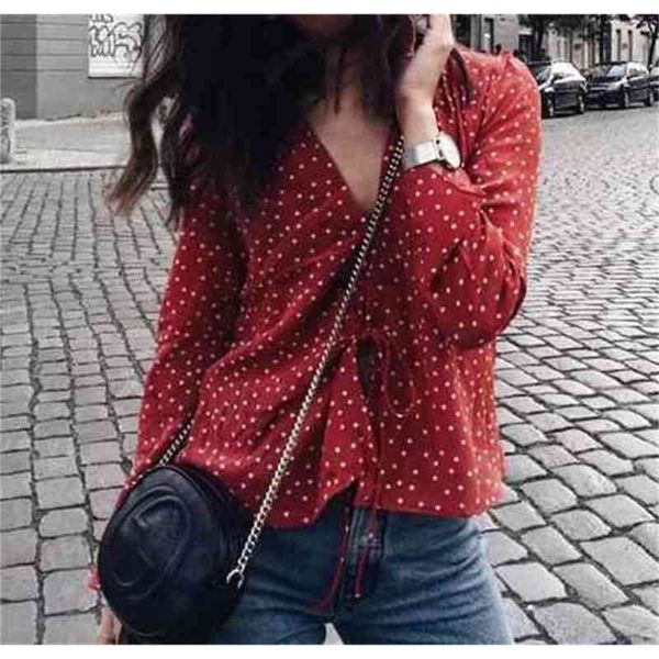 

shirt star printing silk shawl lace cardigan ladies v-neck women kgow, White