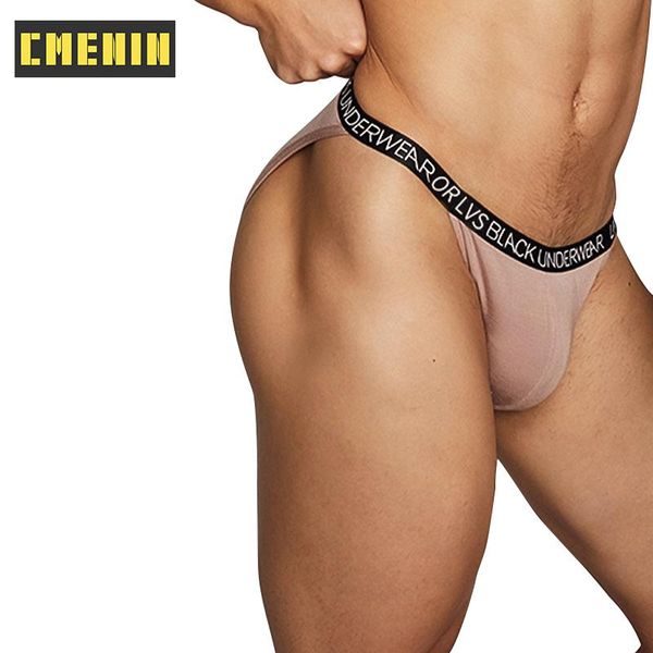 

underpants brand modal man's underwear briefs low waist men's bikini gay innerwear cuecas or6102, Black;white