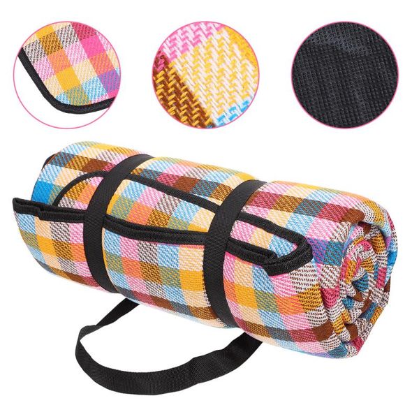 

large picnic blanket damp-proof pad mat outdoor camping supplies pads