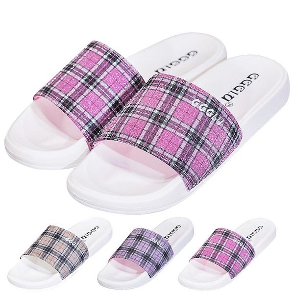 

slippers woman summer shoes sandals nonslip soft bottom seaside beach indoor flip flops thick sandalias de mujer, Black