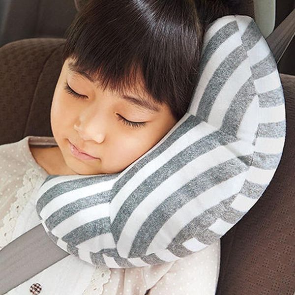 

pillow 1 pc children auto car seat headrest pad shoulder support cushion cotton soft sleep neck