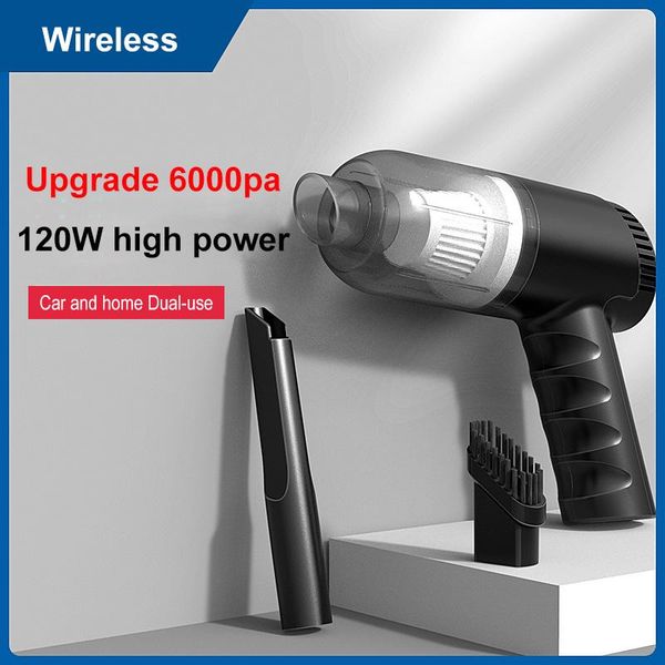 

vacuum cleaners wireless handheld car cleaner 6000pa strong suction powerful household cleaning dust hair collector