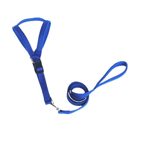 

dog collars & leashes pet collar harness leash soft lead durable traction rope 120cm hand ropethoracodorsal dogs