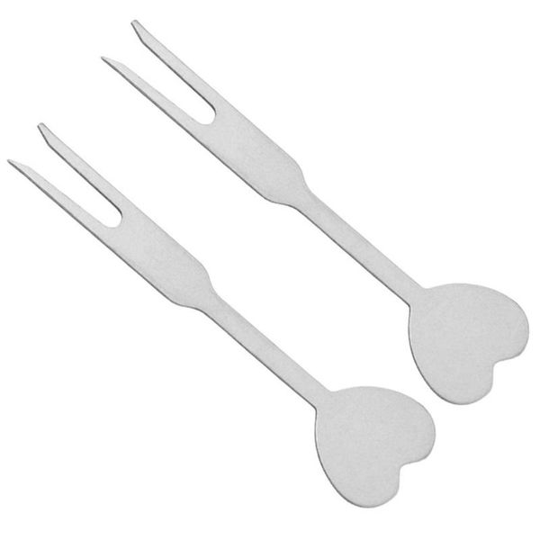 

forks fruit fork luxury stainless steel cake dessert lovely mini for party restaurant tool
