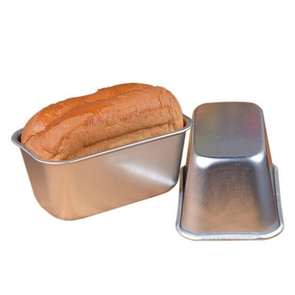 

baking moulds bakeware loaf pan aluminum toast cheese box tool kitchen accessories roast rectangular cake bread mold mould