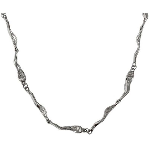 

chokers 2021 fashion ins necklace for woman simple hip-hop choker personality niche design temperament accessories jewelry gifts, Golden;silver
