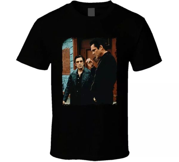 

donnie brasco al pacino michael madsen movie fan t shirt, White;black