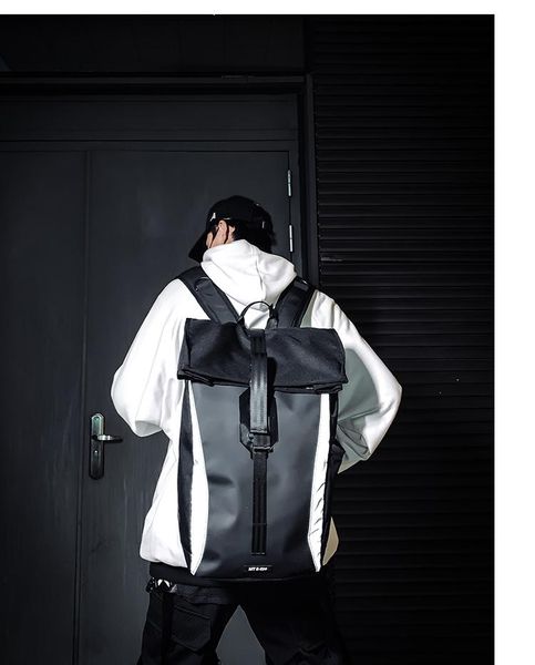 

men sports outdoor large-capacity student schoolbag backpack