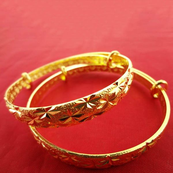 

fashion women shining star wide adjustable bangle alloy bracelet jewelry gifts fs99, Black
