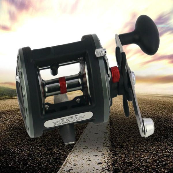 

12+1 bb 3.8:1 drum wheel fishing reel aluminum alloy wedkarstwo vessel trolling pesca left right handed tackle baitcasting reels