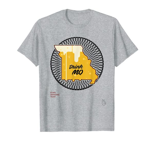 

missouri drinking team shirt, White;black