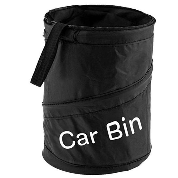 

other interior accessories 4l car trash storage bin spiral durable bucket folding can versatility leak-proof rubbish practical