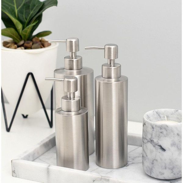 

stainless steel soap dispenser hand sanitizer in emulsion bottle kitchen bathroom fixture hardware 250ml350ml550ml7 liquid