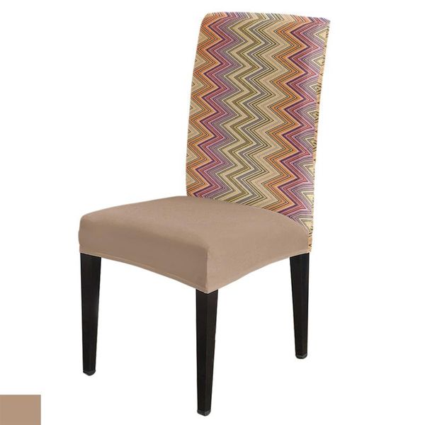 

chair covers ethnic style stripes abstract design dining room spandex elastic for wedding el banquet