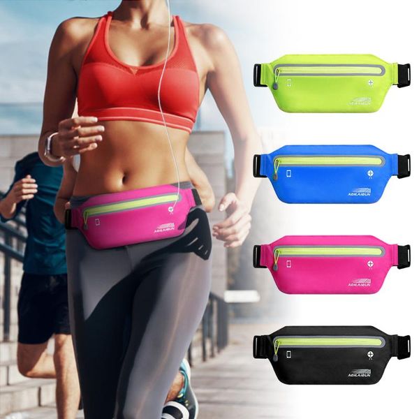 

waist bag waterproof running outdoor sports belt bicycle riding mobile phone fitness gym bags