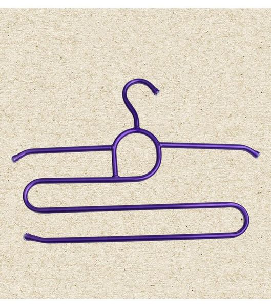 

hangers & racks 1pc pants holders for trousers towels clothes apparel rack five-layer space saving organizer ok 0565