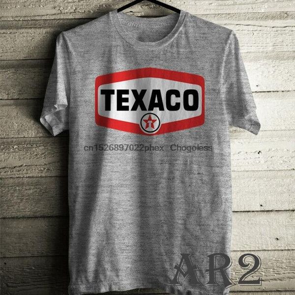 

men's t-shirts texaco oil vintage logo s-3xl, White;black
