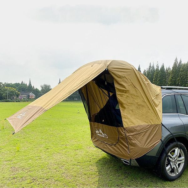 

tents and shelters car trunk tent suv truck self-driving barbecue tour simple rv outdoor camping sunshade rainproof mosquito portable canopy