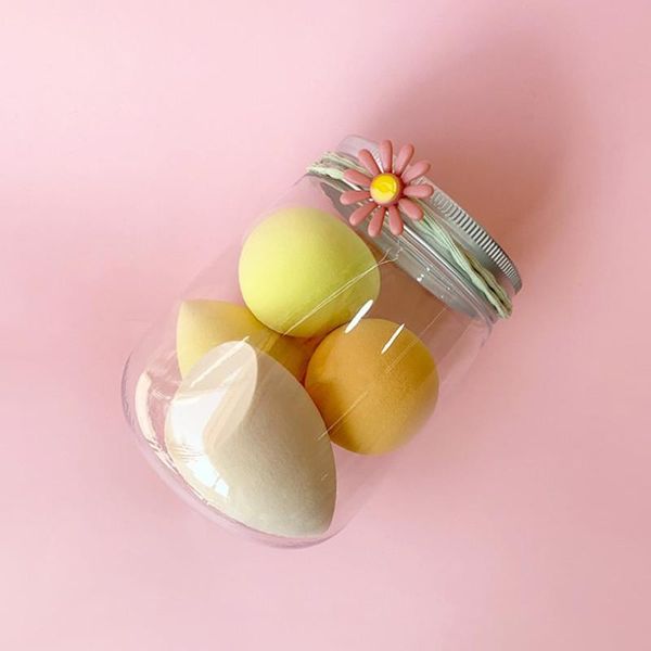 

sponges, applicators & cotton makeup sponge blender powder puff dry and wet combined beauty cosmetic ball foundation bevel cut make up tools