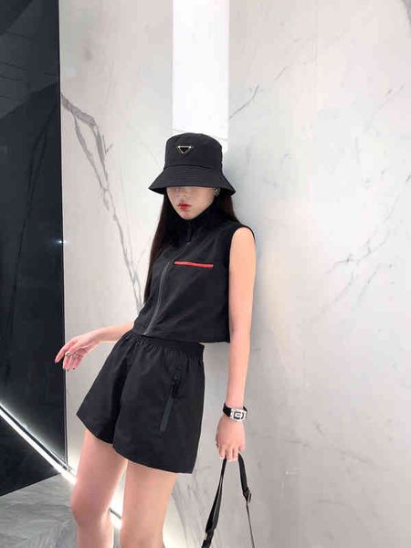 

women's two piece pants 21ss two pieces track suit women designer fashion travel set high-quality imported quick-drying fabric inner gr, White