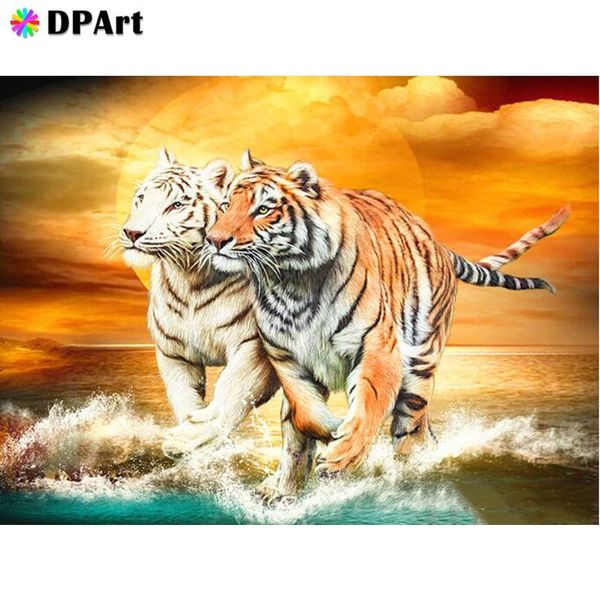 

diamond painting 5d full square/round drill tiger daimond rhinestone embroidery cross stitch mosaic picture m1453