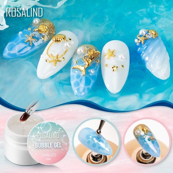 

bubble gel halo dye transparent nail lacquer diluted glue soak off uv led painting color for tips art manicure1, Red;pink