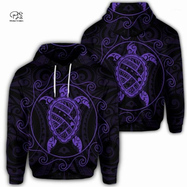 

men's hoodies & sweatshirts plstar cosmos 3dprinted est wave polynesian tattoo art unique harajuku pullover streetwear hoodies/sweats, Black