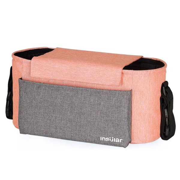 

stroller bag baby care travel pushchair hanging bottle bag diaper organiser j2hd