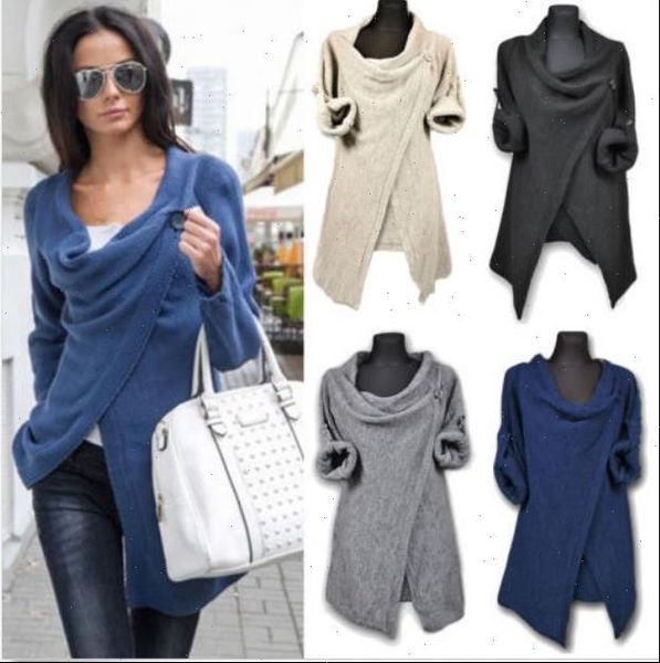 

poncho pullover womens sweaters autumn winter female knitted jacket solid color irregular long sleeve woman, White;black