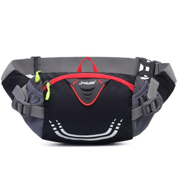 

waist bags male ultra thin running bag sports multifunctional pack sling chest anti-theft 5.5 inch phone